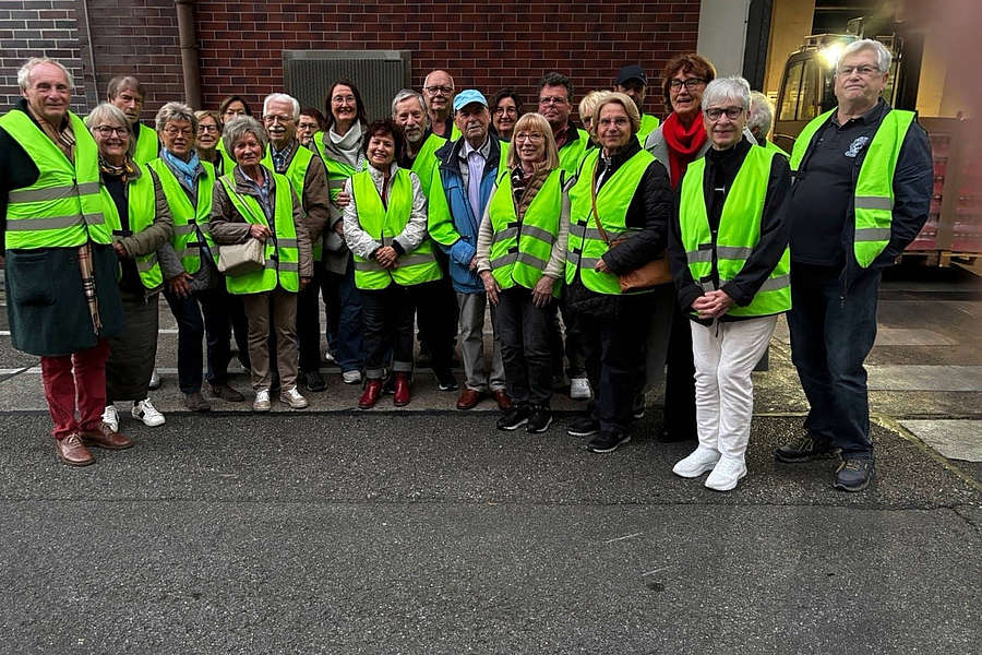 Die Besuchergruppe des TPM